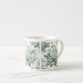 Grüne Delft-Tasse, Grüne Tasse, Frühjahr-Tasse, Espressotasse (Vorderseite Rechts)