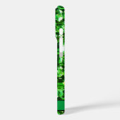 Grüne Diamanten, grüne Edelsteine-Schmuckmuster Case-Mate iPhone Hülle (Rückseite / Links)