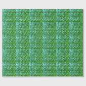 Grüne Diamanten, grüne Edelsteine-Schmuckmuster Geschenkpapier (Flach)