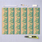 Grüne Diamanten Seidenpapier (Handwerk)
