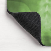 Grüne Digital-Röntgenstrahl-Kunst Mousepad (Ecke)