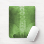 Grüne Digital-Röntgenstrahl-Kunst Mousepad (Mit Mouse)