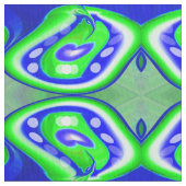 Grüne Dimensionen Stoff (Nahaufnahme)