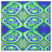 Grüne Dimensionen Stoff (Muster)