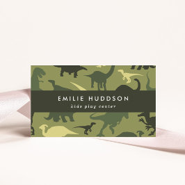 Grüne Dinosaurier, Kinderspielzentrum, Aktivitätsz Visitenkarte