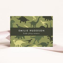 Grüne Dinosaurier, Kinderspielzentrum, Aktivitätsz Visitenkarte