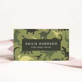 Grüne Dinosaurier, Kinderspielzentrum, Aktivitätsz Visitenkarte