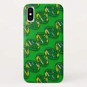 Grüne DNA Case-Mate iPhone Hülle (Rückseite)