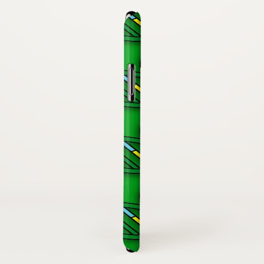 Grüne DNA Case-Mate iPhone Hülle (Hinten/Rechts)