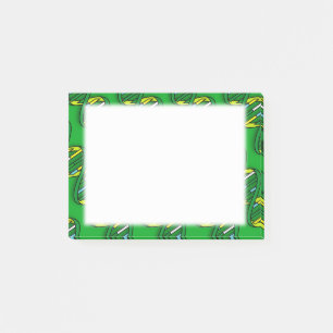 Grüne DNA Medizinische Wissenschaft Post-it Klebezettel