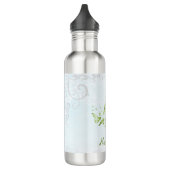 Grüne Dolphin Personalisiert Edelstahlflasche (Links)