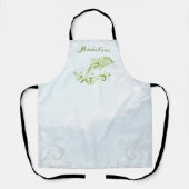 Grüne Dolphin Personalisierte Schürze (Vorderseite)