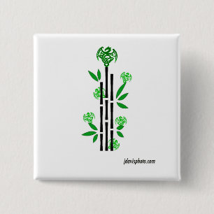 Grüne Drache-Button Milliamperestunde Jongg Button