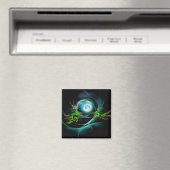 Grüne Drachen und der Mond Magnet (In Situ (Geschirrspüler))