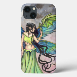Grüne Drachenfee Fantasy Kunst Feen Case-Mate iPhone Hülle
