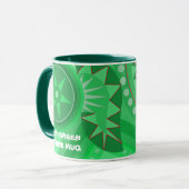 GRÜNE DRINK-TASSE TASSE (Vorderseite Links)