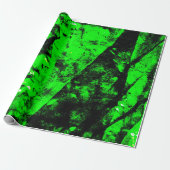 Grüne dunkle Textur Geschenkpapier, Ruhiges dunkle Geschenkpapier (Ungerollt)