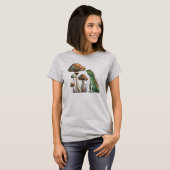 GRÜNE ECHSE T-Shirt (Vorne ganz)