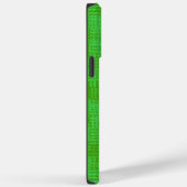 Grüne Edelsteine Case-Mate iPhone Hülle (Rückseite / Rechts)