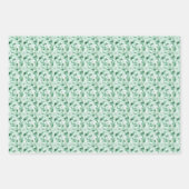 Grüne Edelsteine Geschenkpapier Set (Vorderseite 2)