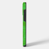Grüne Edelsteine iPhone Hülle (Linke Seite)