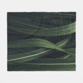 GRÜNE/EFÜHRTE PFLANZE FLEECEDECKE (Vorderseite (Horizontal))