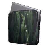 GRÜNE/EFÜHRTE PFLANZE LAPTOPSCHUTZHÜLLE (Vorderseite Links)