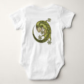 Grüne Eide Baby Strampler (Rückseite)