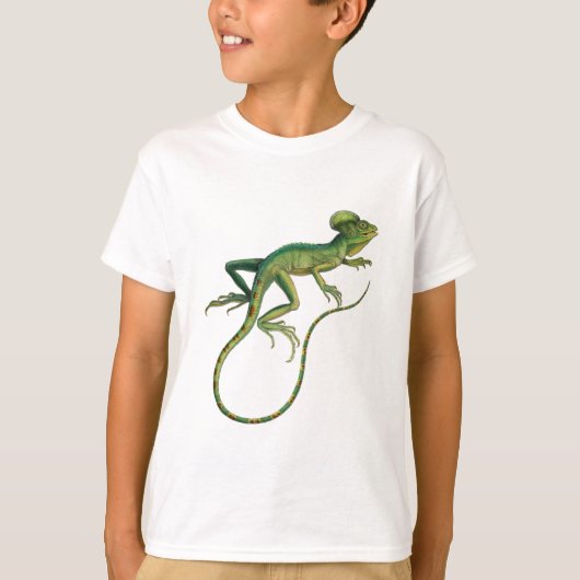 Grüne Eidechse T-Shirt (Vorderseite)
