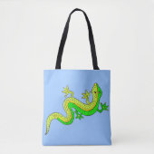 Grüne Eidechse Tasche (Vorderseite)