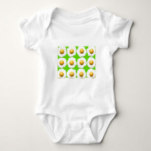 grüne Eier Baby Strampler