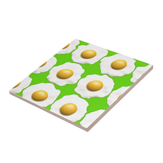 Grüne Eier Fliese (Seite)