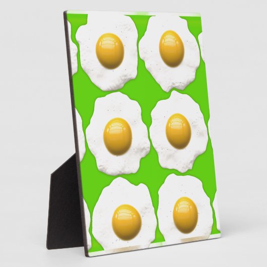 Grüne Eier Fotoplatte (Seite)