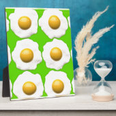Grüne Eier Fotoplatte (Seite)