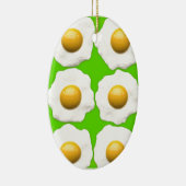 Grüne Eier Keramik Ornament (Rechts)