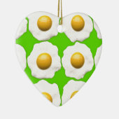 Grüne Eier Keramik Ornament (Rechts)