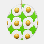 Grüne Eier Keramikornament (Links)