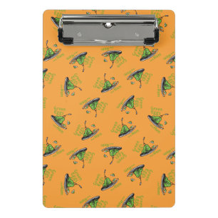 Grüne Eier mit Schinken Muster Mini Klemmbrett