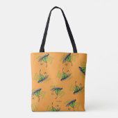 Grüne Eier mit Schinken Muster Tasche (Rückseite)