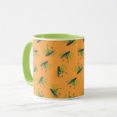 Grüne Eier mit Schinken Muster Tasse (Vorderseite Links)