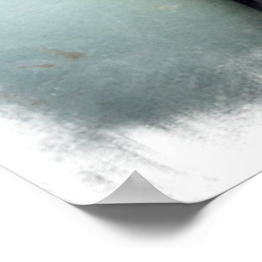 Grüne Eier Poster (Ecke)