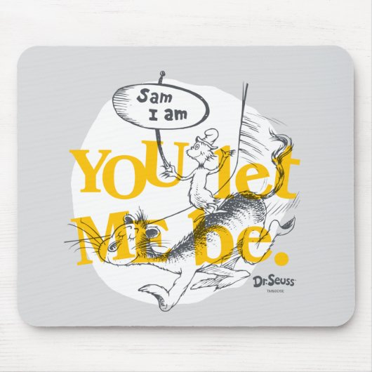 Grüne Eier und Schinken | Du hast mich Gelassen Mousepad (Vorne)