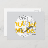 Grüne Eier und Schinken | Du hast mich Gelassen Postkarte (Vorne/Hinten)