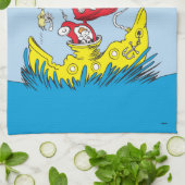 Grüne Eier und Schinken | Ich mag sie nirgendwo Geschirrtuch (Gefaltet)