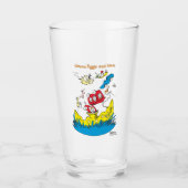 Grüne Eier und Schinken | Ich mag sie nirgendwo Glas (Vorderseite)