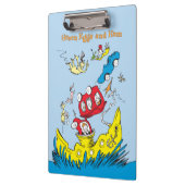 Grüne Eier und Schinken | Ich mag sie nirgendwo Klemmbrett (Links)