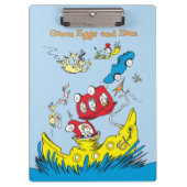 Grüne Eier und Schinken | Ich mag sie nirgendwo Klemmbrett (Vorderseite)