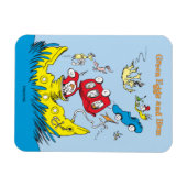 Grüne Eier und Schinken | Ich mag sie nirgendwo Magnet (Horizontal)