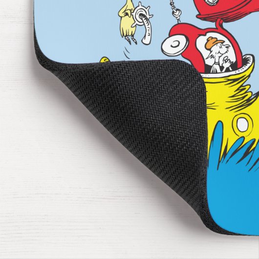 Grüne Eier und Schinken | Ich mag sie nirgendwo Mousepad (Ecke)