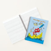 Grüne Eier und Schinken | Ich mag sie nirgendwo Notizblock (Innenseite)